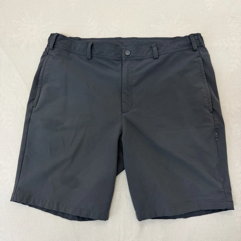 Mack Weldon Radius Flex Shorts Mens 38 XL Gray 9